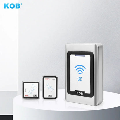 KOB outdoor ID/IC card swiping metal waterproof access control system outdoor host WG26 access control reader head