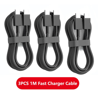 3Pcs PD 100W USB Type C to C Fast Charge Cable for Samsung Galaxy S22 S23 S24 S25 Plus Note Ultra A53 A54 Charging Data Cable