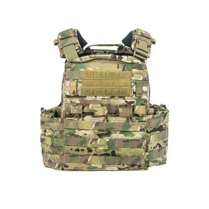 Crye CPC | Cage Plate Carrier w/ Doffing System, Mag, Radio & Admin Pouches (Like-New)