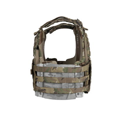 Crye LVS Tactical Cover | SKELETAL Cummerbund w/ Mag/Radio Pouches (Like-New)