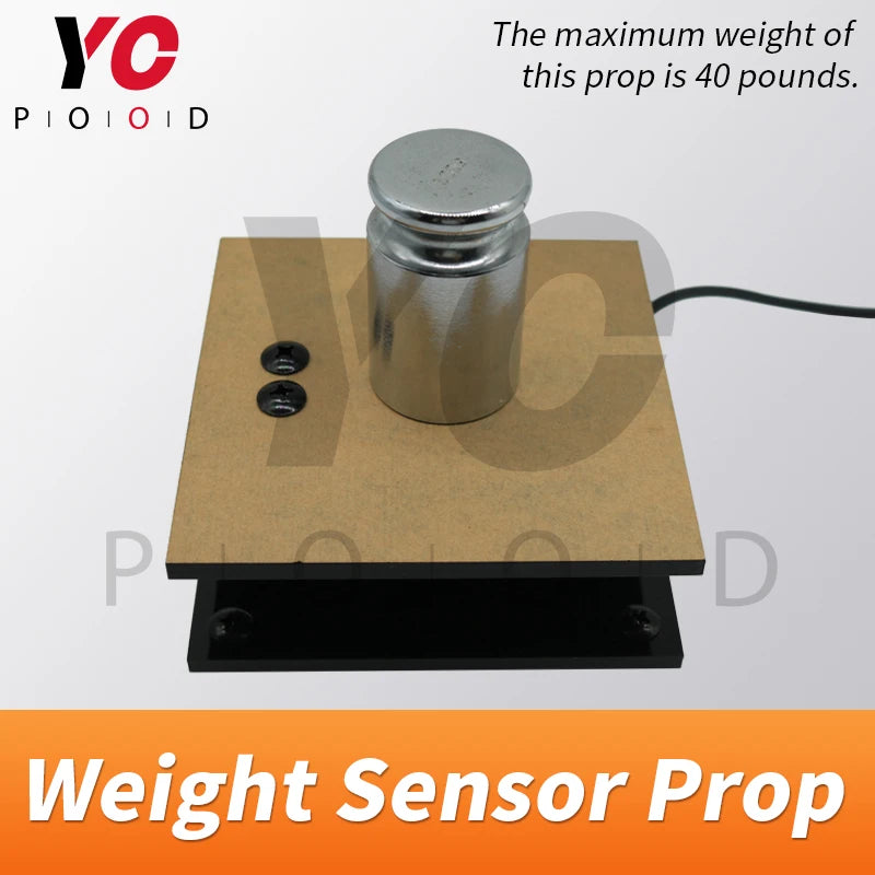 Weight Sensor Prop Escape Room Puzzle Put the object with correct weight on the sensor to open lock secret chamber room YOPOOD