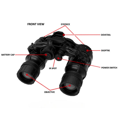 DTNVS | w/ Up to 3000 FOM Gen 3 WP w/ IR Illuminator | Ultralightweight