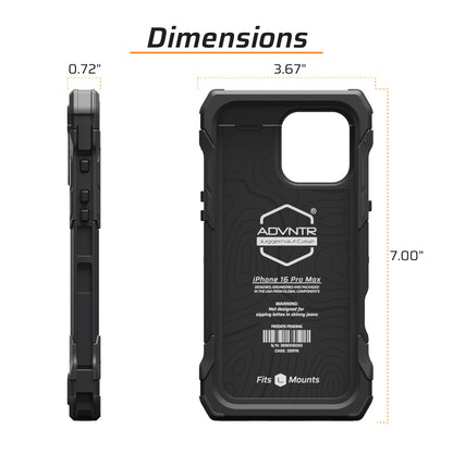 iPhone 16 Pro Max ADVNTR Phone Case | Made in USA