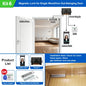 8" Multi-Biometric Access Control & Attendance Terminal - Face Fingerprint Palm Vein, WiFi 4G TCP/IP