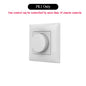 LED Dimmer 12V 24V Rotary Panel RF Remote Controller Single Color LED Strip Dimming Kit Wireless 2.4G Remote Control Push Switch
