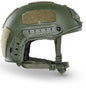 FAST High-Cut Ballistic Helmet | NIJ Level IIIA+ | Tan, Black, Green