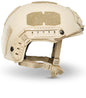 FAST High-Cut Ballistic Helmet | NIJ Level IIIA+ | Tan, Black, Green