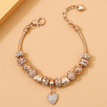 1 Women's Fashion Panjiadorado Element Love Bracelet, Suitable for Dating, Travel Banquets, Parties, Festivals, Fashion Gifts