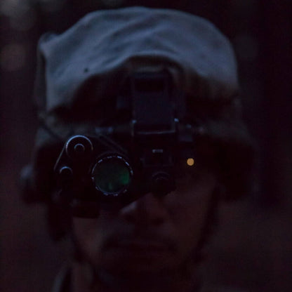 AN/PVS-14 Night Vision | Gen 3 White Phosphor 3000 FOM & Manual Gain | 50+ Hour Runtime