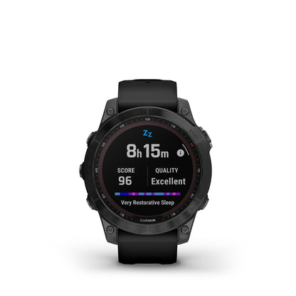 Garmin Fenix 7 Sapphire Solar | Solar Powered Smartwatch w/ Health Features