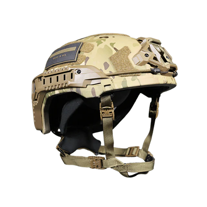 Team Wendy Rifletech | Stops AK-47 & AR-15 Rounds | NIJ III Helmet with No-Hole Design