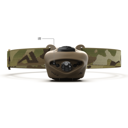 Princeton Tec Vizz Tactical MPLS | 550 Lumens Headlamp | Made in USA