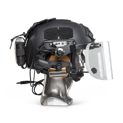 Texas IIIA+ Ballistic Face Shield | Fits All Helmets with ARC