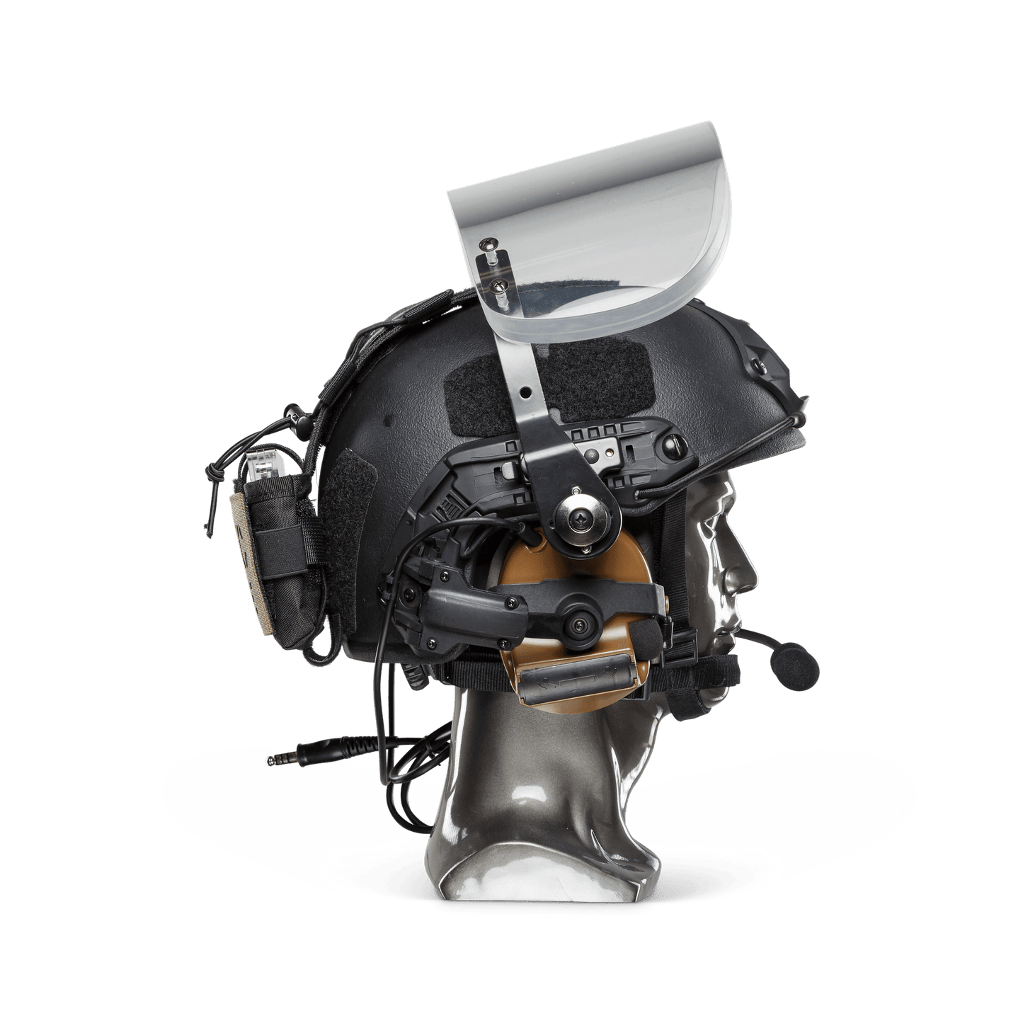 Texas IIIA+ Ballistic Face Shield | Fits All Helmets with ARC