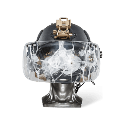 Texas IIIA+ Ballistic Face Shield | Fits All Helmets with ARC