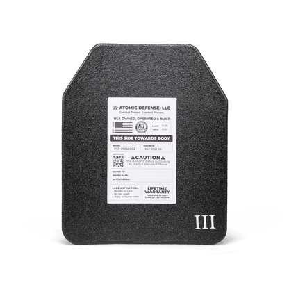 NIJ Level III+ Body Armor Plate | ESAPI | Light-weight