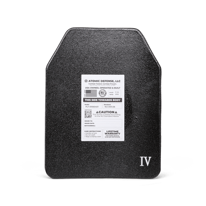 NIJ Level IV Body Armor Plate | ESAPI/XSAPI