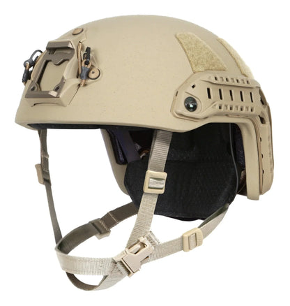 Ops-Core RF1 | w/ MBS Shroud & PowerPath ARC Rail | Protects Against AK-47
