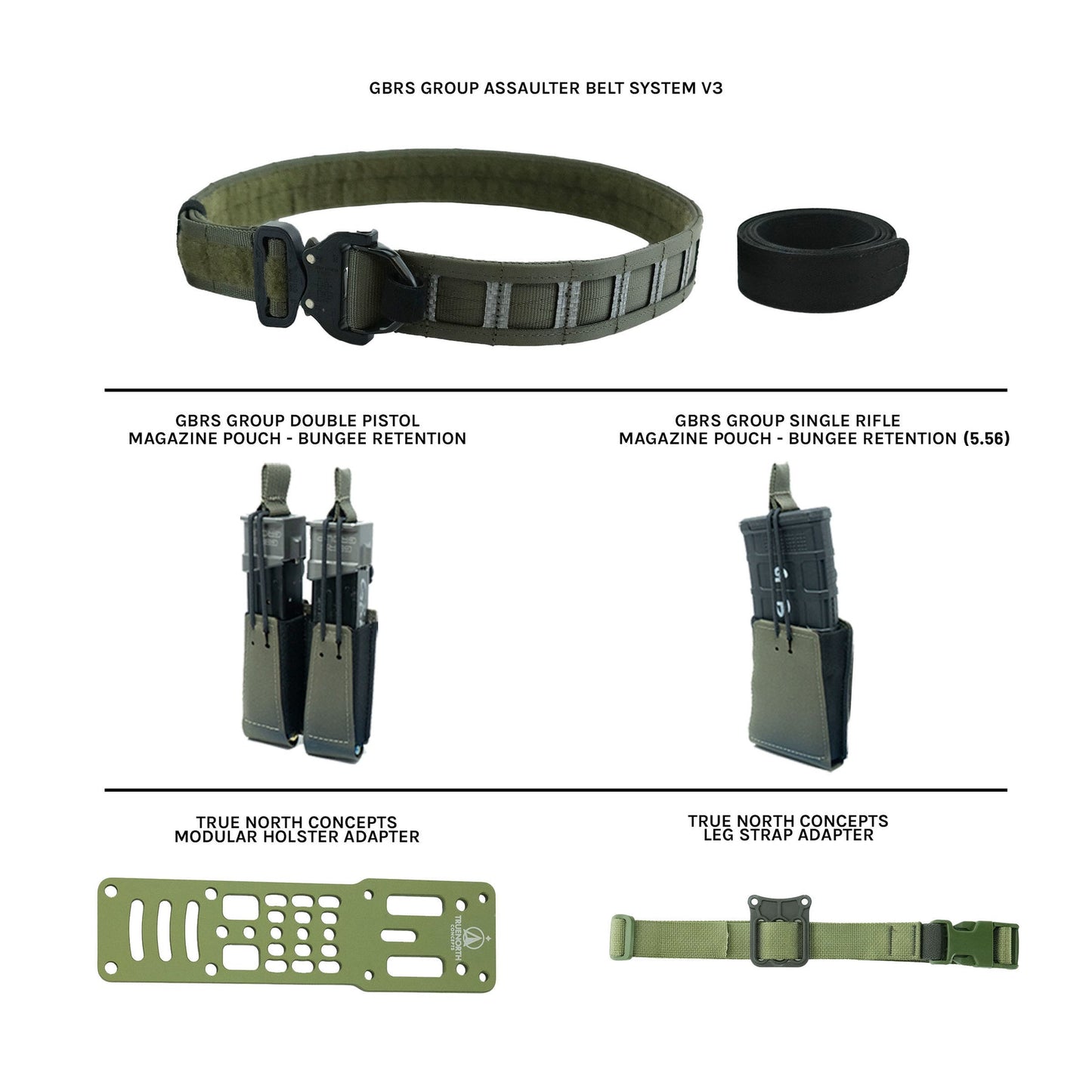 GBRS Group Assaulter Belt Bundle | Made in USA