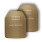 SM24™ Medium Level III+ SAPI Plate | 4.2 lbs | RF2 Standalone