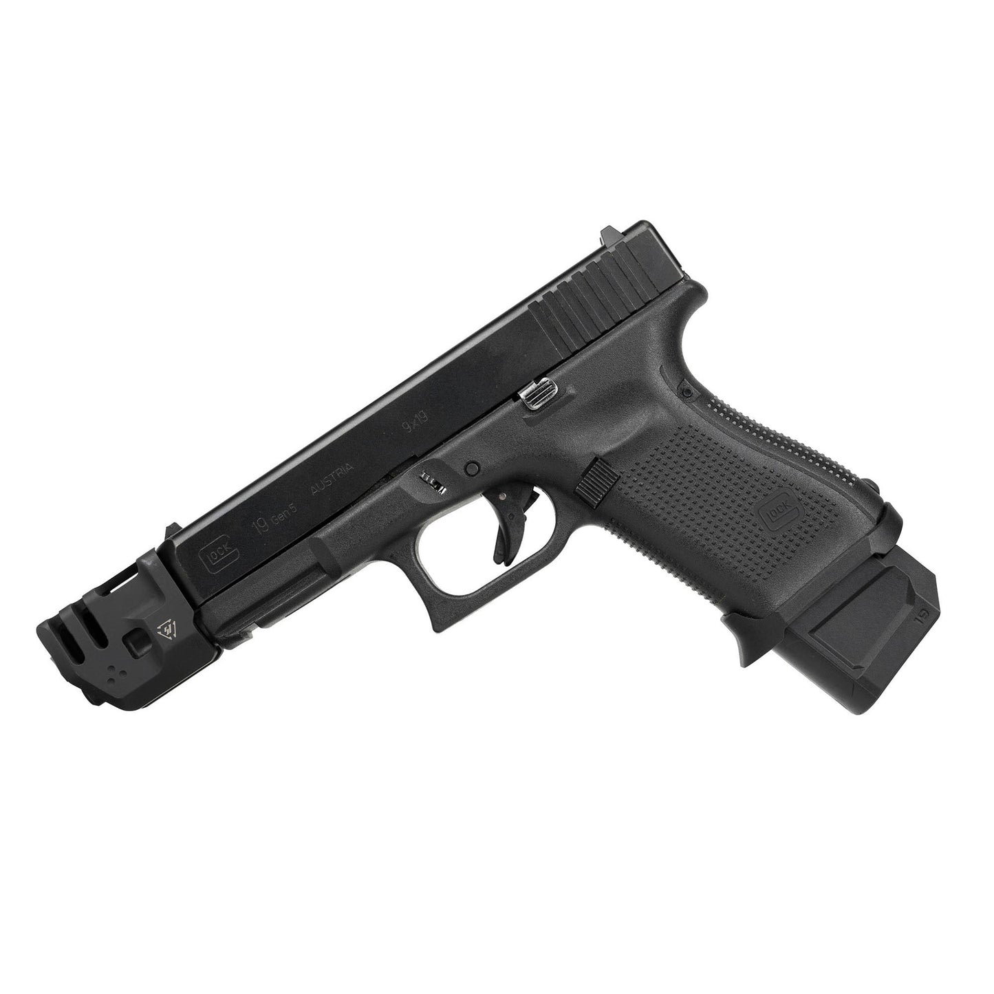 Strike Industries Mass Driver | Gen 3, Gen 4, Gen 5 | GLOCK 17 / GLOCK 19 Compensator