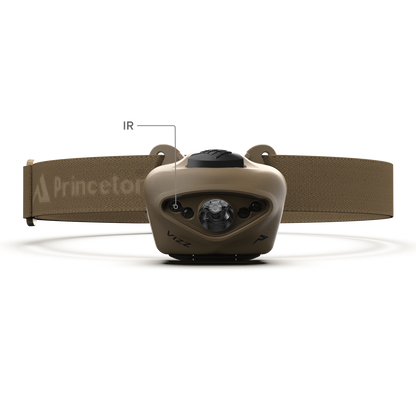 Princeton Tec Vizz Tactical MPLS | 550 Lumens Headlamp | Made in USA