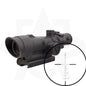Trijicon ACOG 3.5x35 LED | 3.5x35 Scope w/ 12,000+ Hour Battery Life & TA51 Mount | Waterproof
