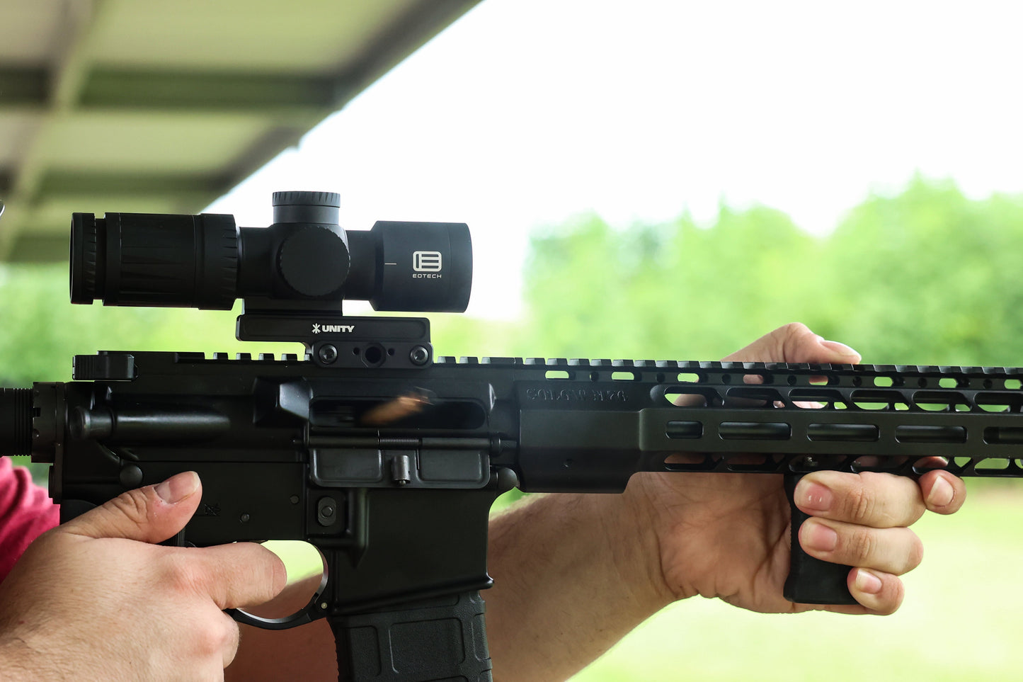 Unity Tactical FAST Kickr | Lightweight Heads-Up Mount for Vudu & VCOG Scopes | Made in USA