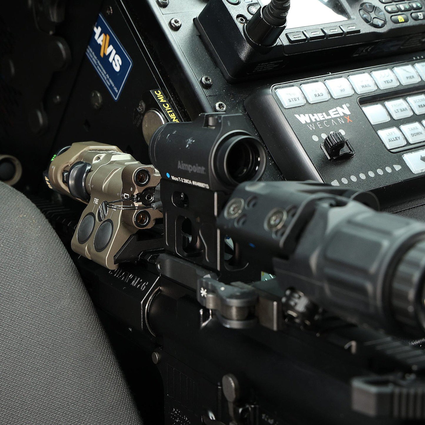 Unity Tactical RAXIS | In-Line MAWL Laser Mount | Rotates Laser for Snag-Free Stowage