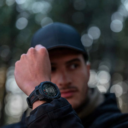 Garmin Instinct 3 Tactical | Tough Smartwatch w/ Solar Charging & 10 ATM Waterproof
